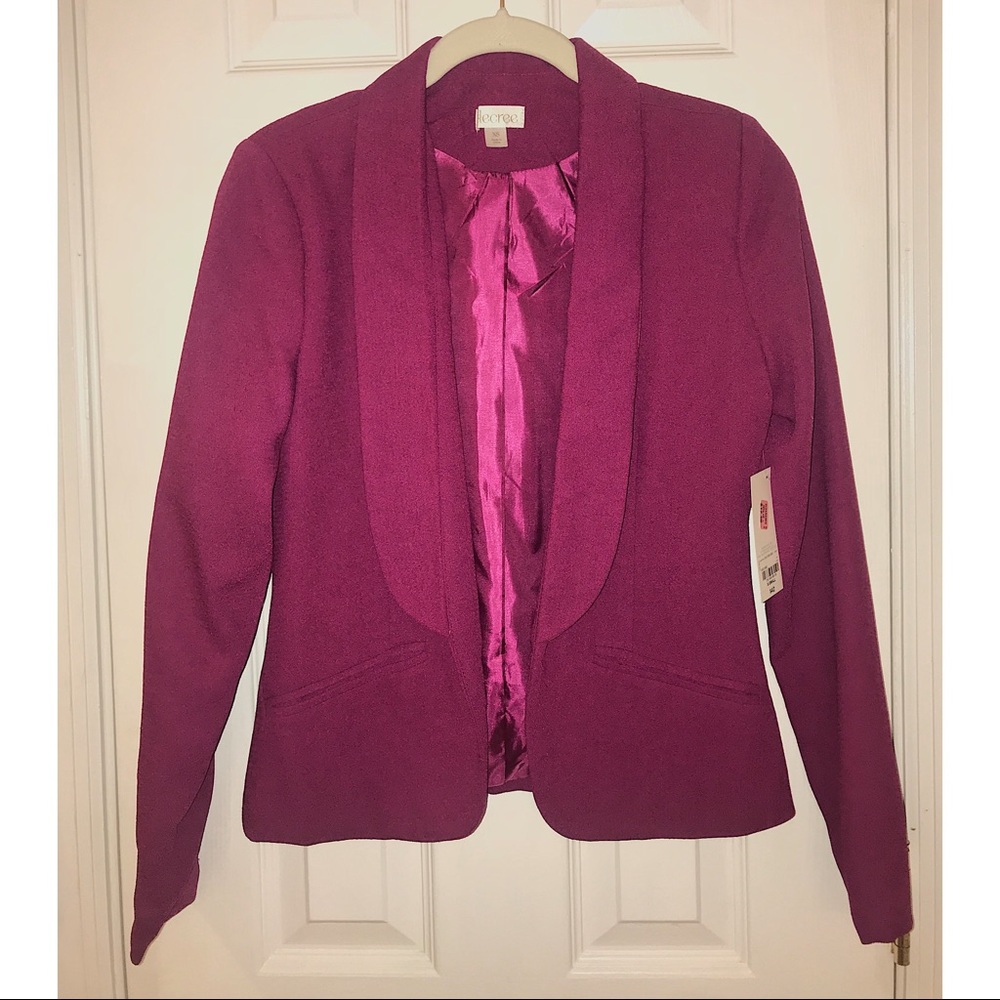 Fuchsia Blazer